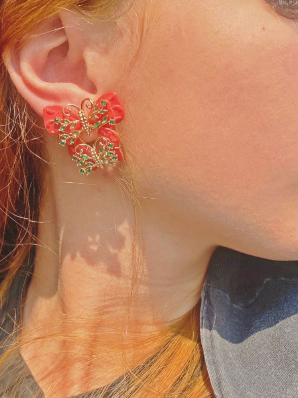 Butterfly Earring