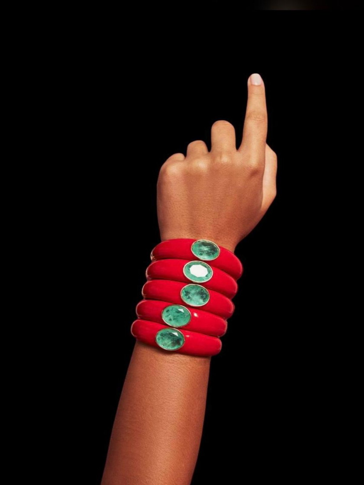 Bracelete Florença Vermelho