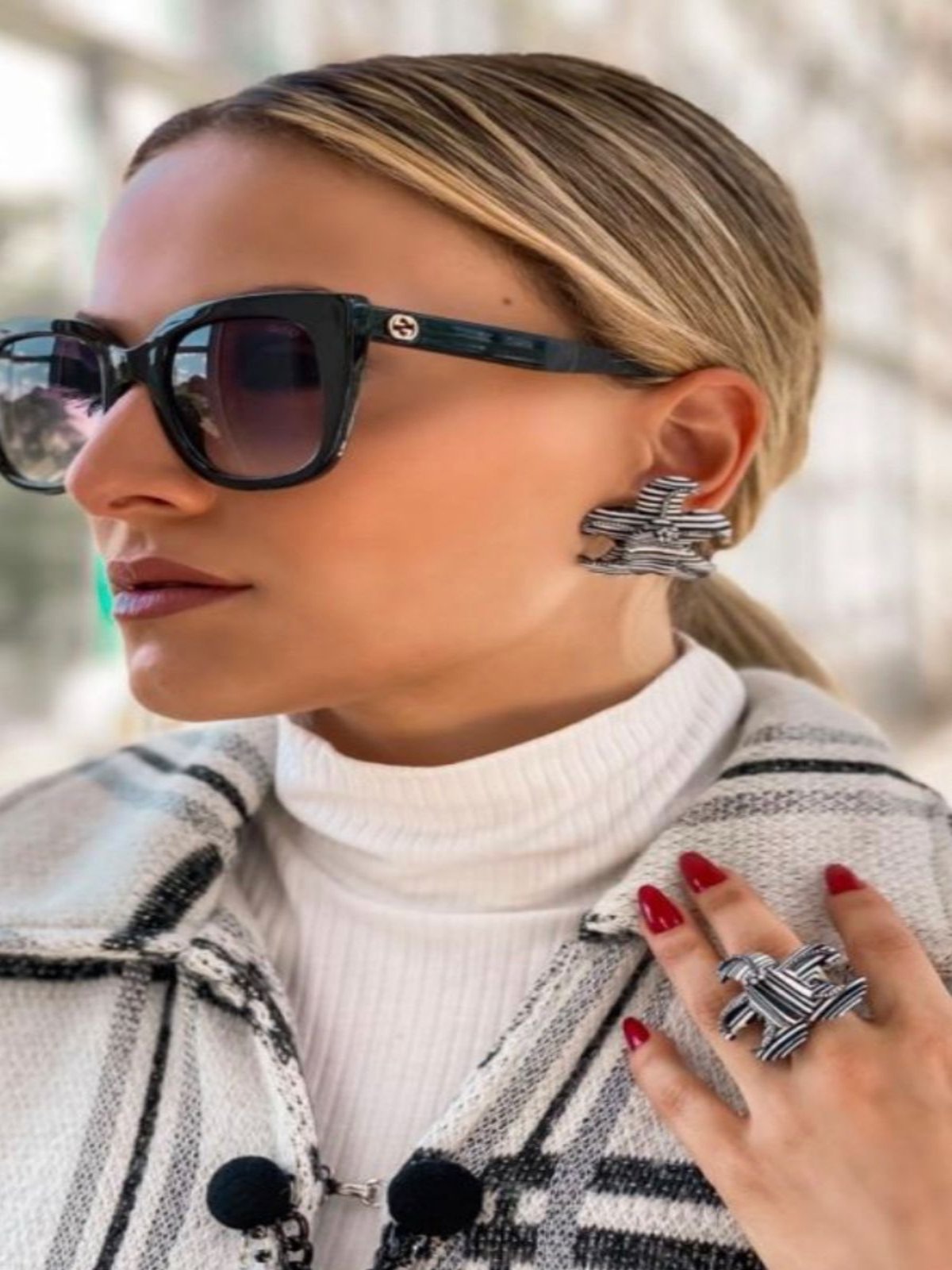 Pendiente Piedra Turquesa