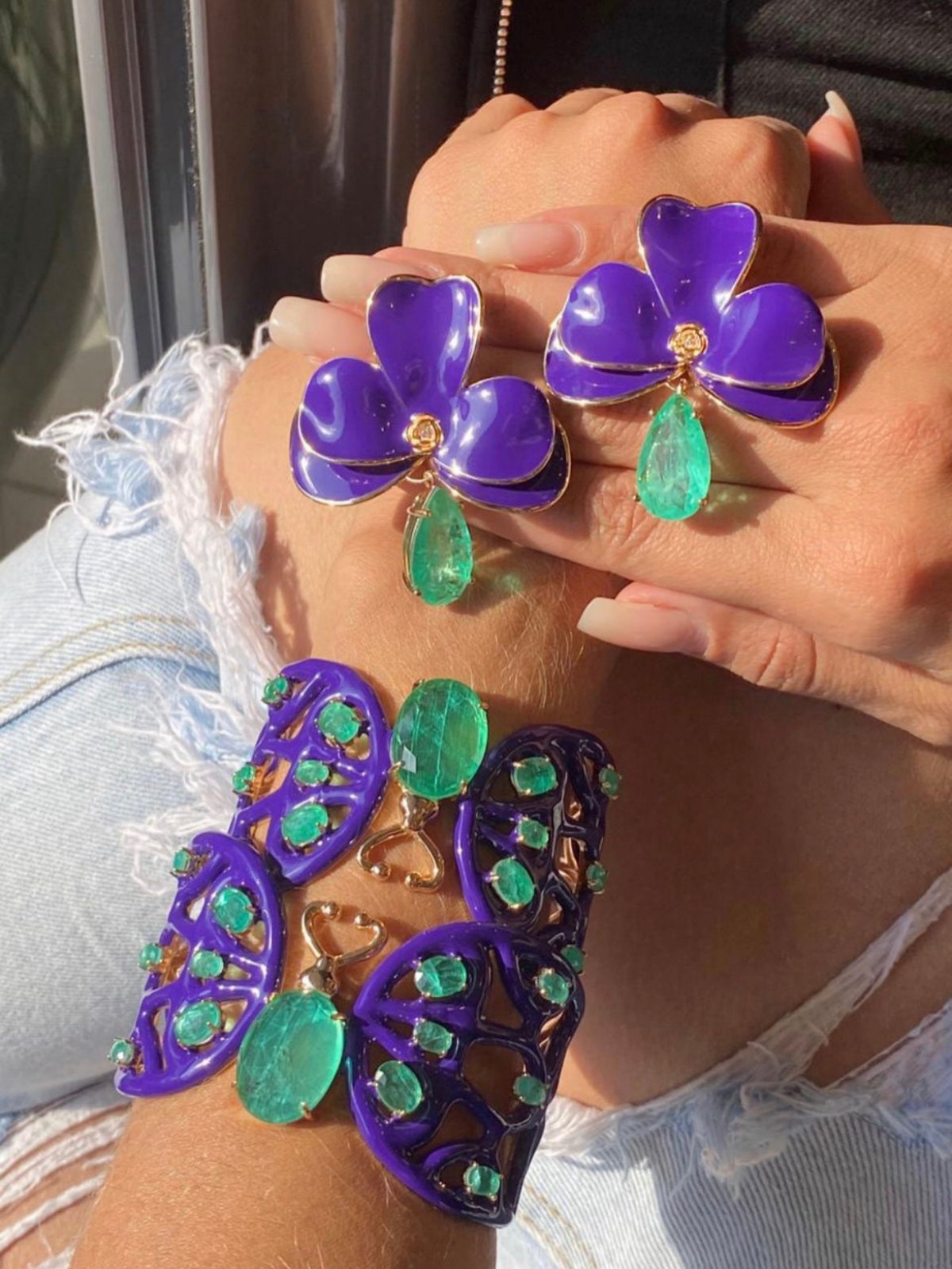 Bracelete Bug Esmaltado