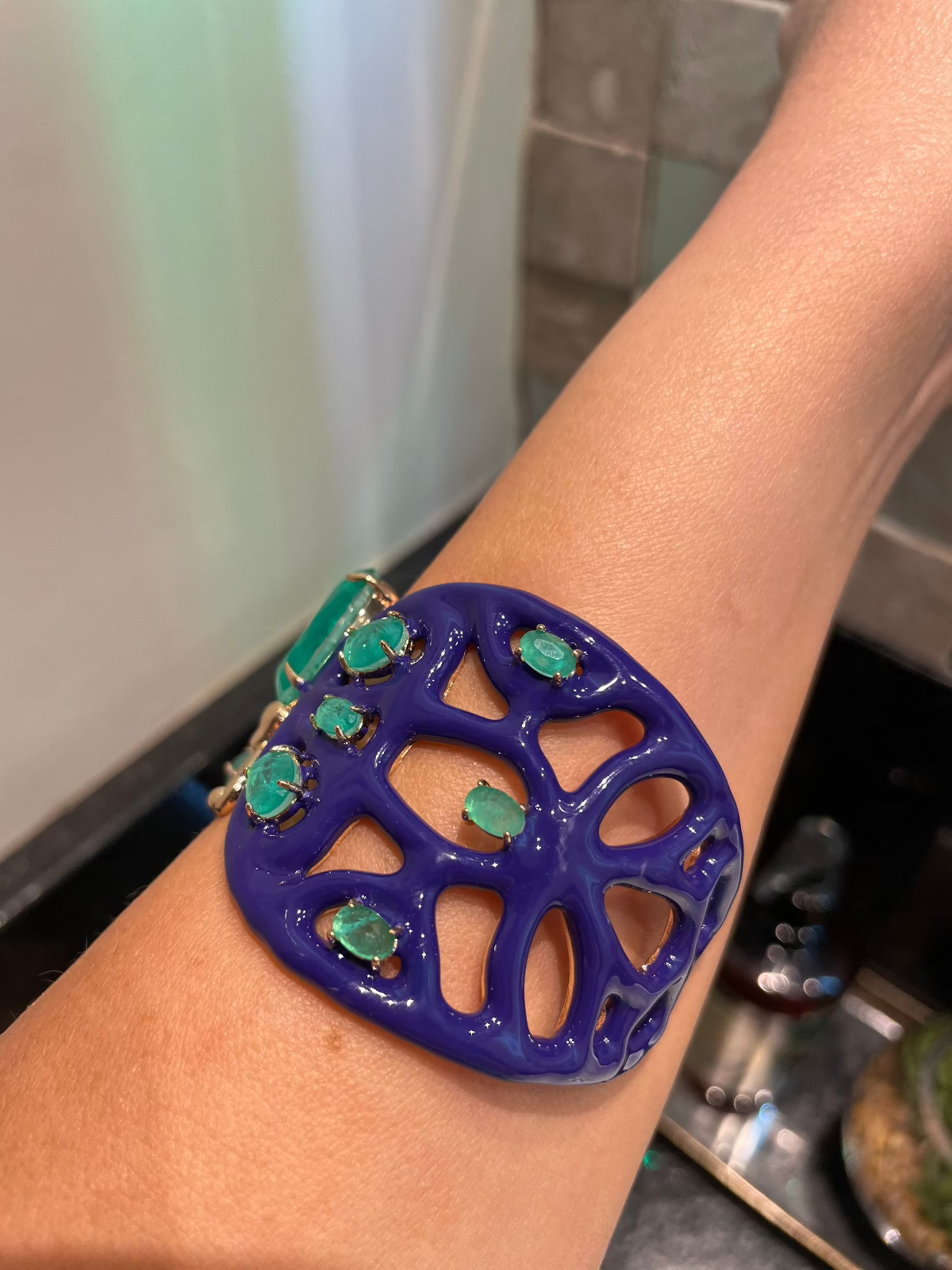 Bracelete Bug Esmaltado