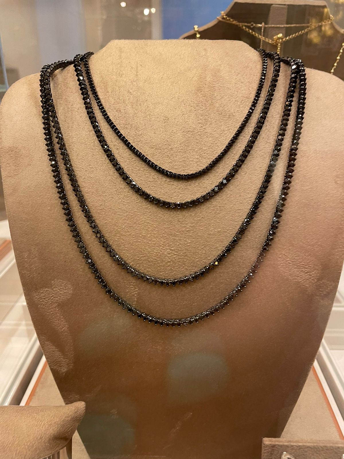 Colar Riviera Ródio Negro