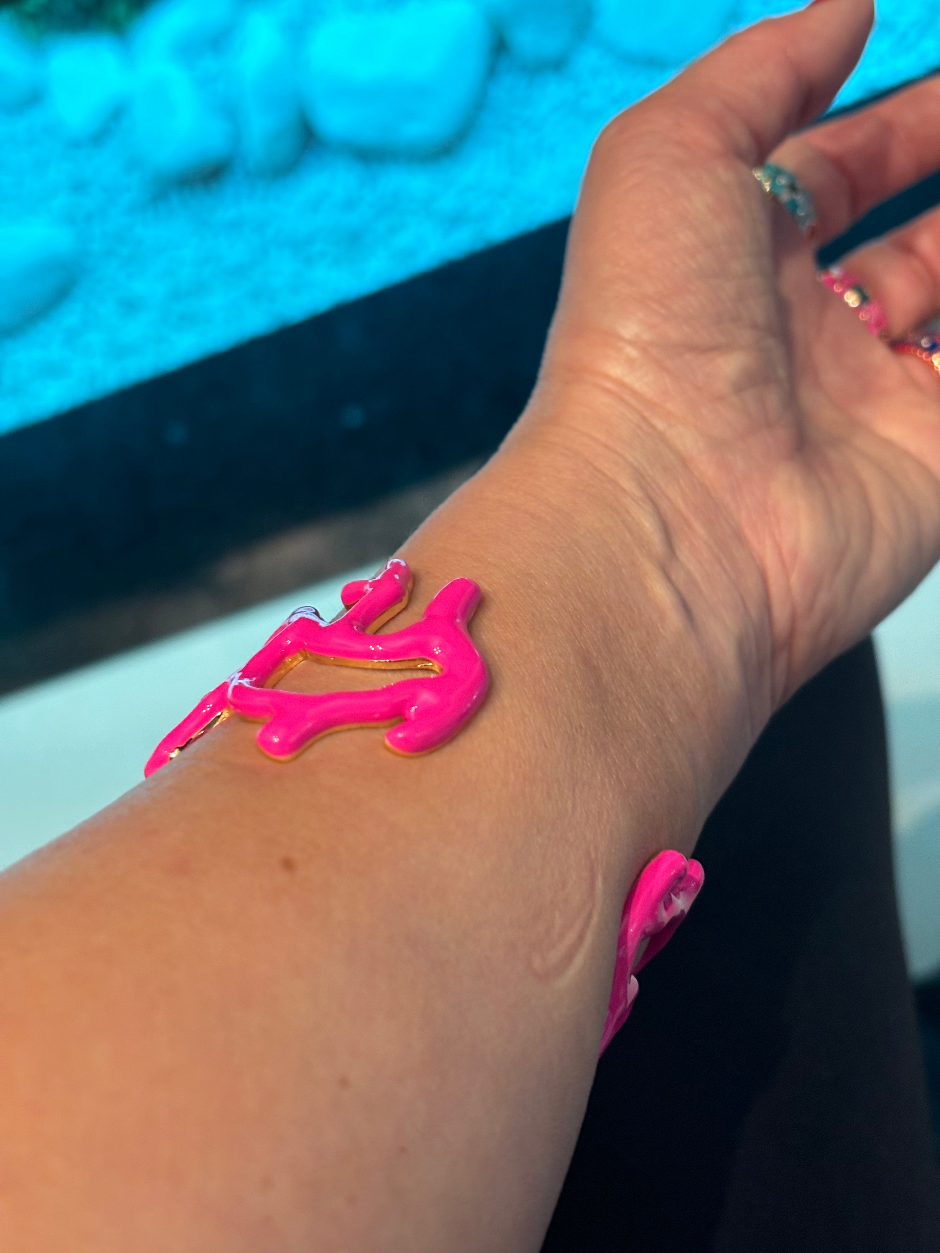 Bracelete Coral Pink