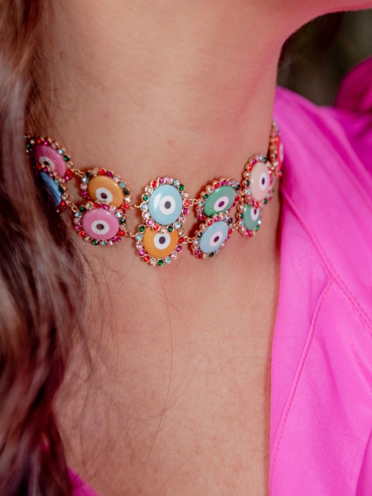 Colar Olho Grego Colors