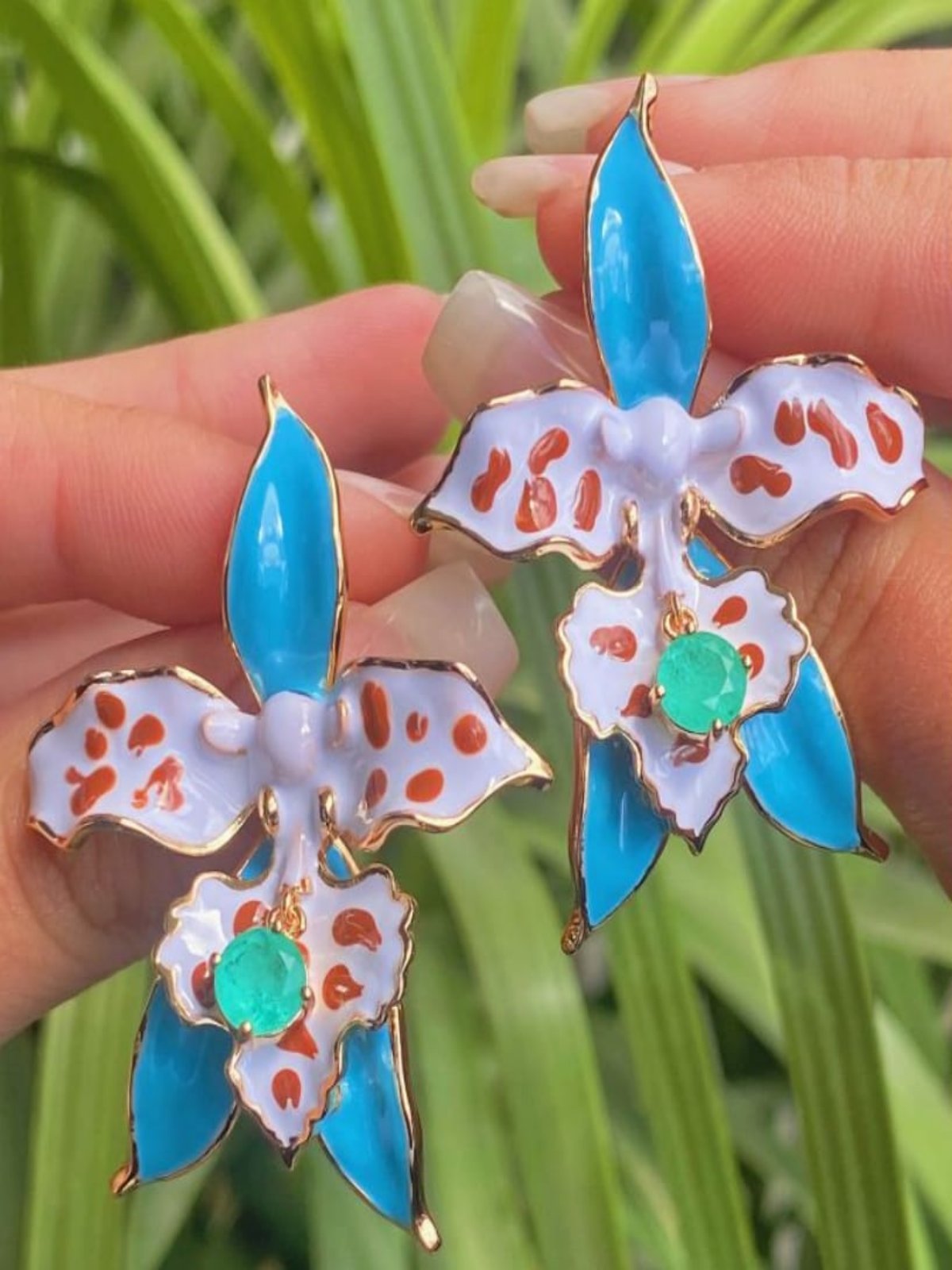 Brinco Esmaltado Garden