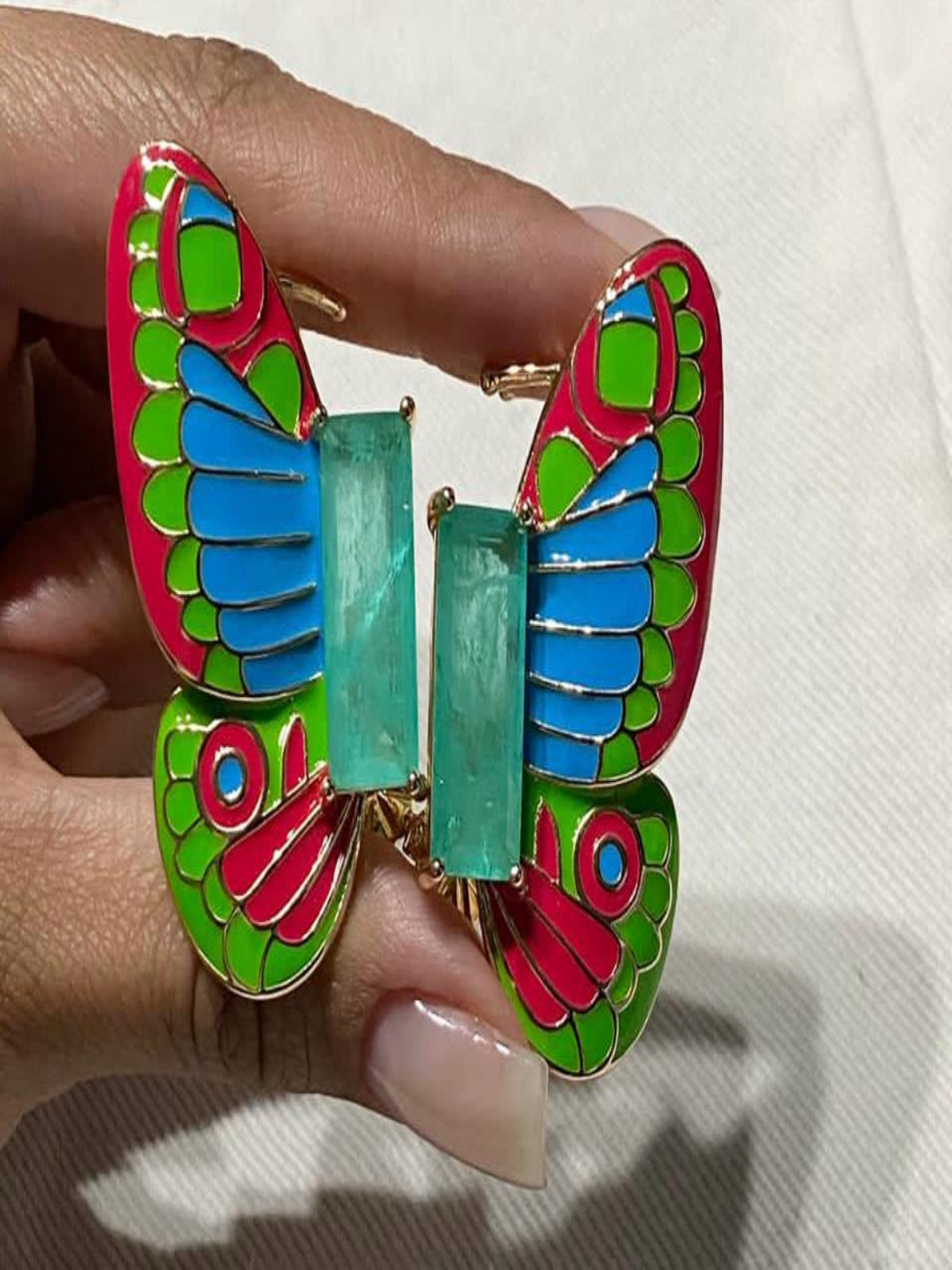 Brinco Ear cuff Butterfly