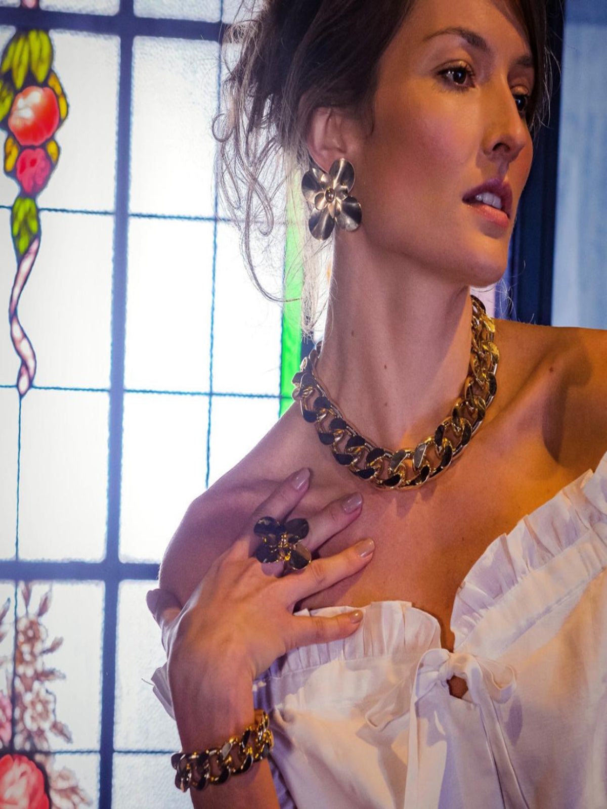 Colar De Elos Aurora