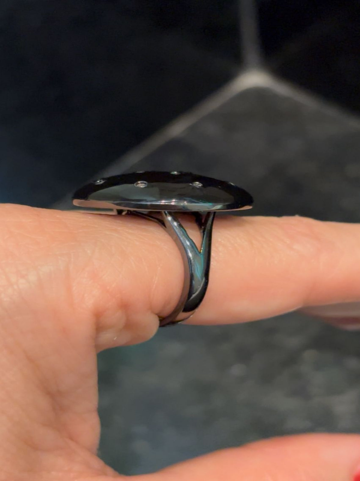 Anel Eclipse Negro