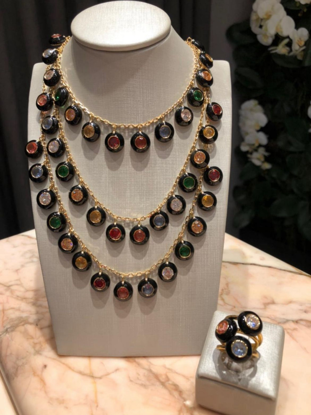 Colar Esfera Lumière