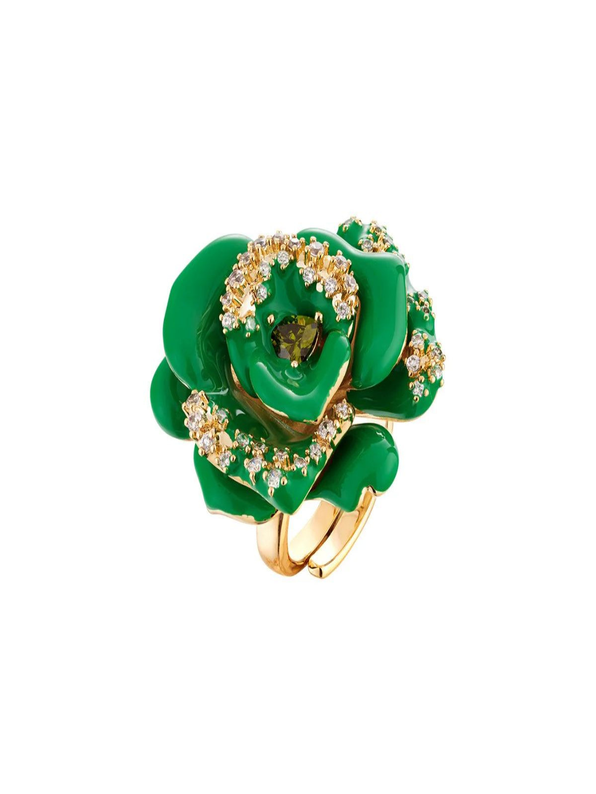 Anel Flora Ajustável