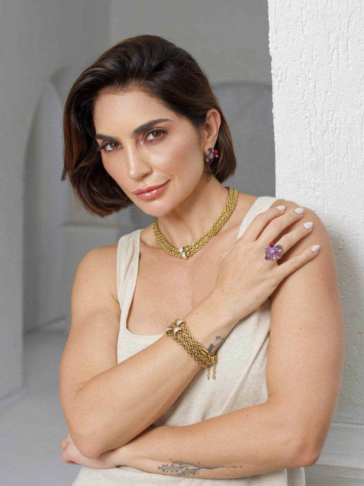 Anel Joaninha Ajustável