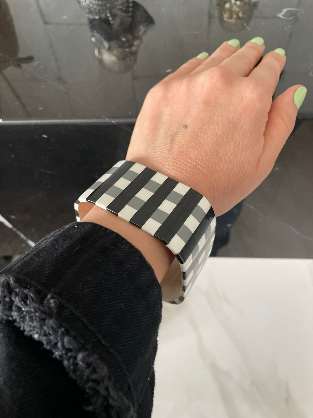 Bracelete Horn Vintage Chess