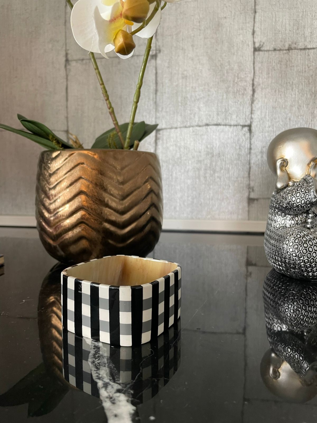 Horn Vintage Chess Bracelet