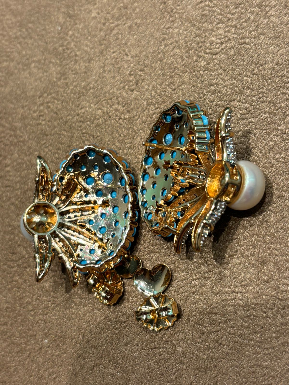 Brinco Concha Pérola Shell