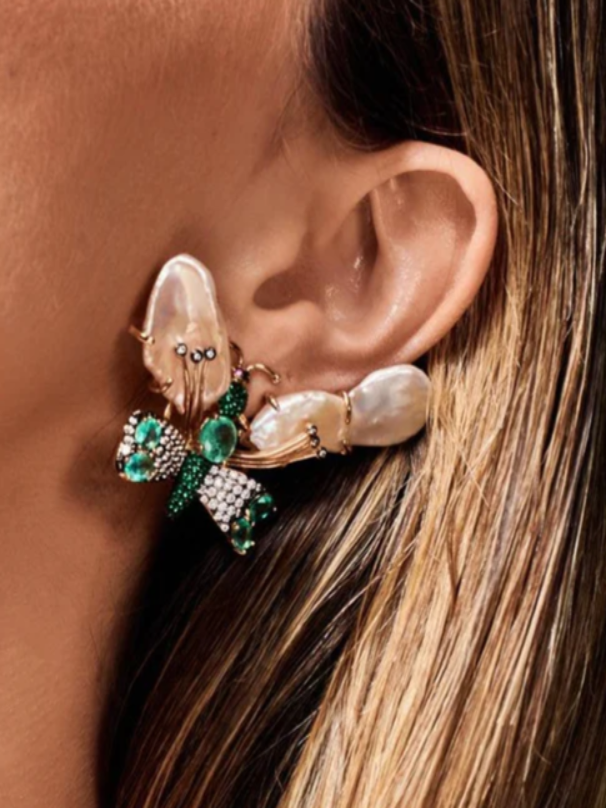 Brinco Borboleta Madre Fusion