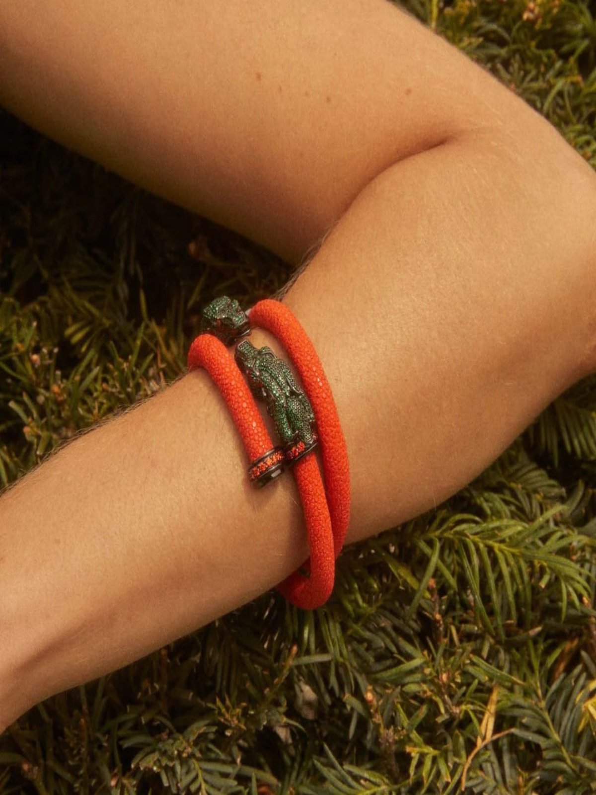 Bracelete Galuchat Horse