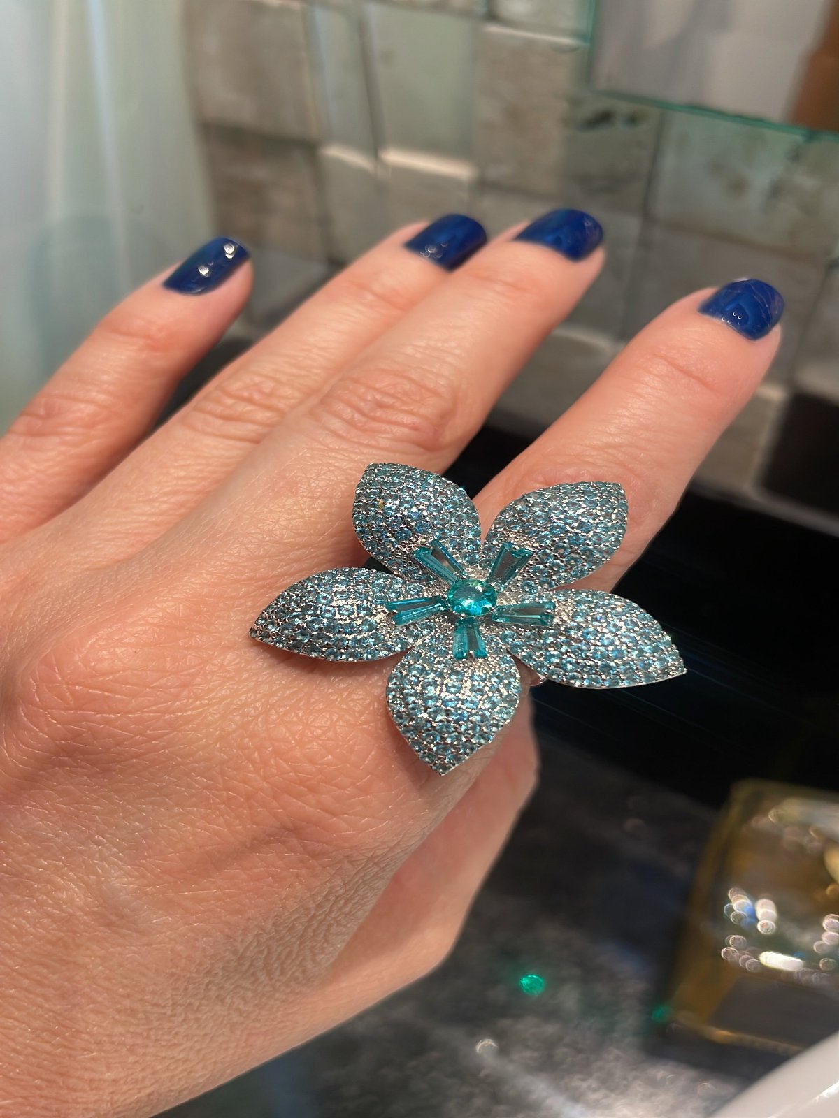 Anillo de flores 