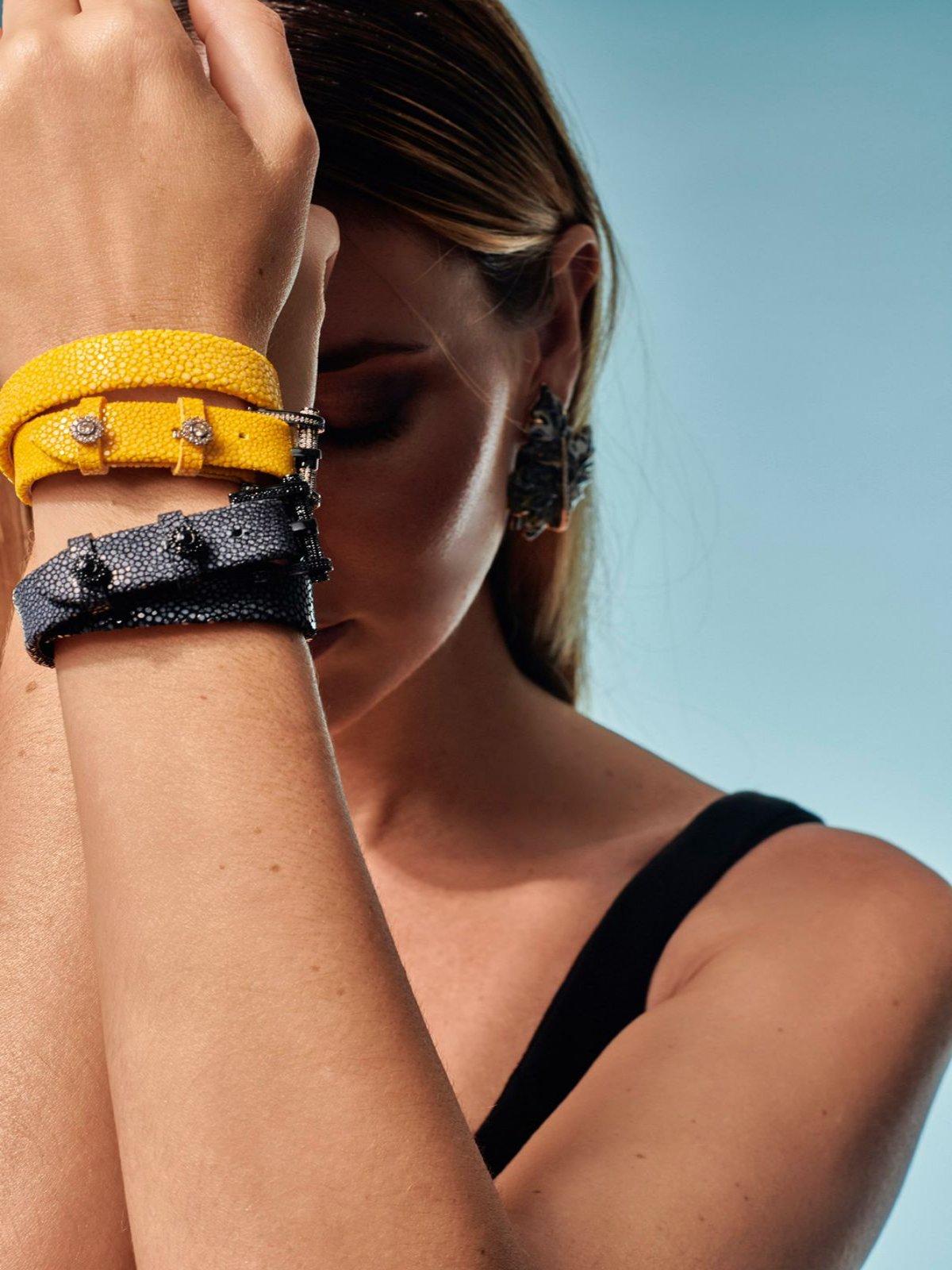 Galuchat Bracelet and/or Chocker