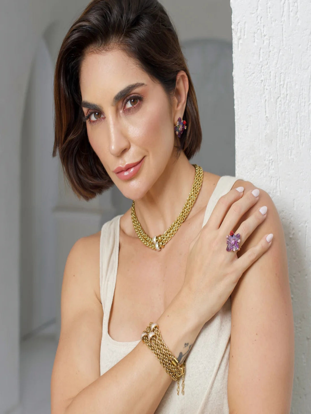 Colar Entrelaços Ouro