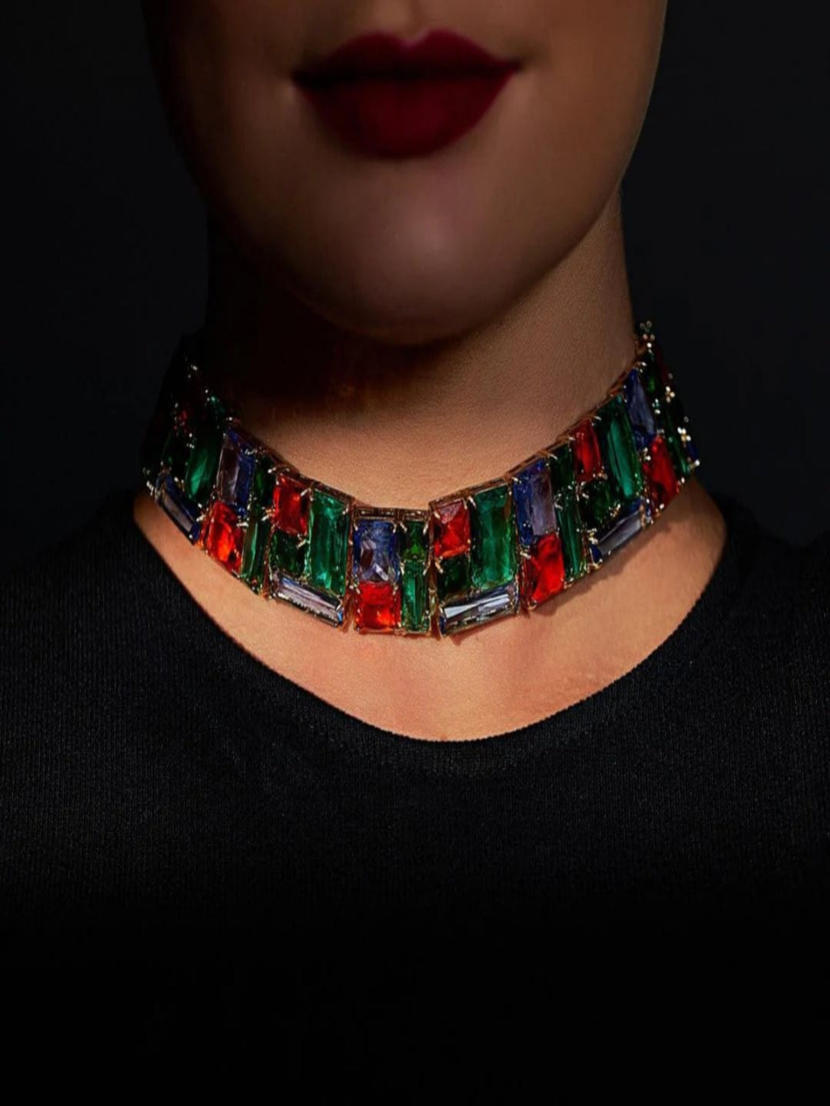 Colar Chocker Maxi Riviera Colors