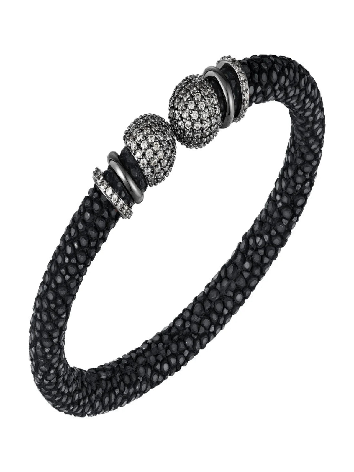 Bracelete Galuchat Sun Noir