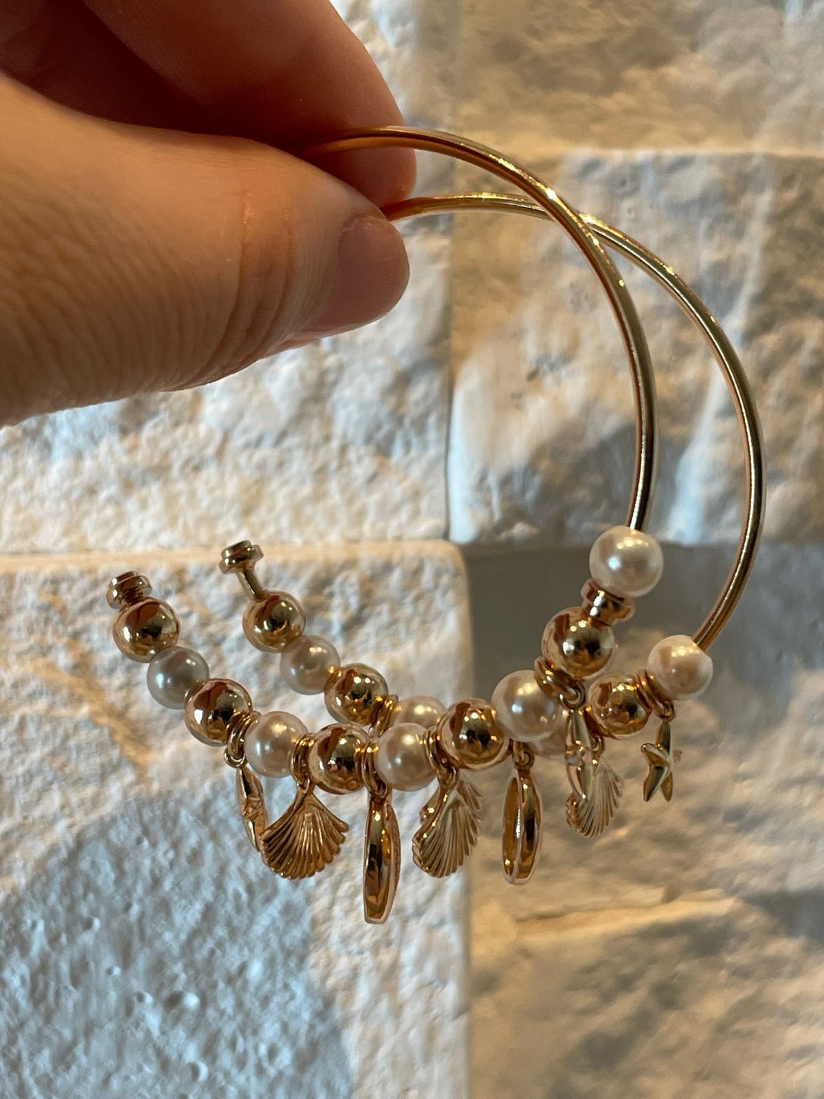 Sea Hoop Earring