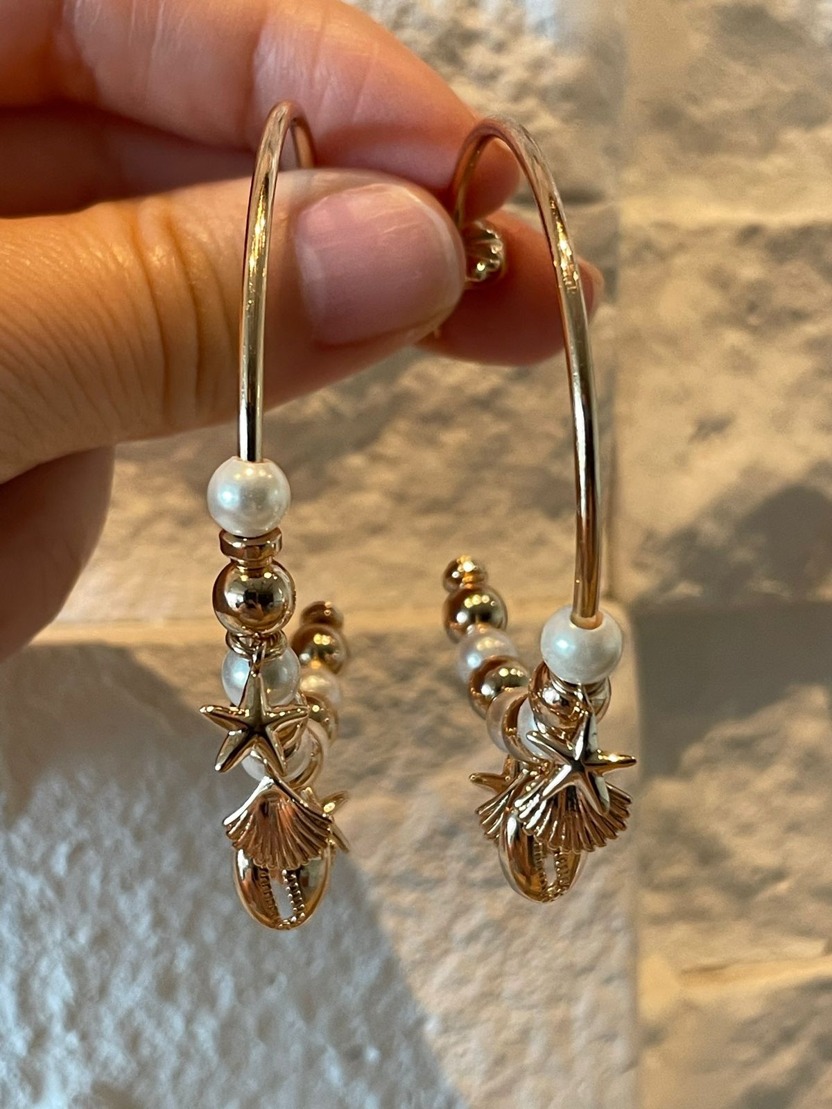 Sea Hoop Earring
