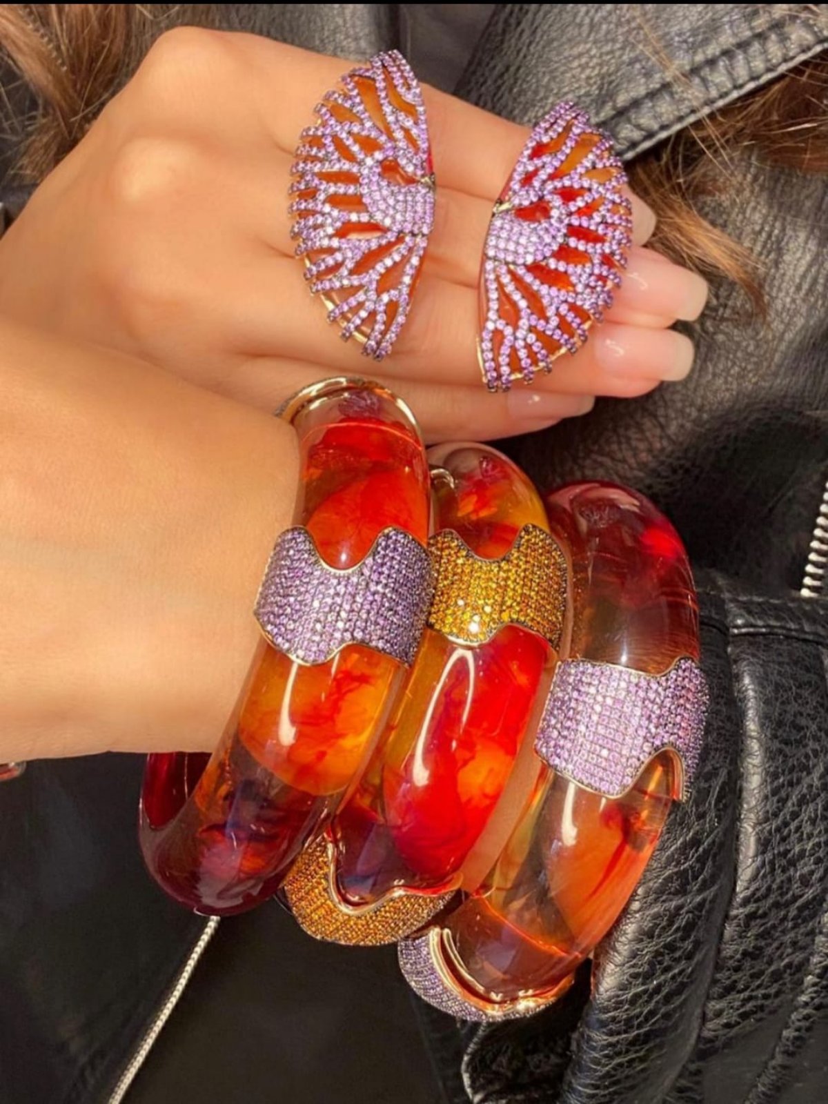 Peacock Earring
