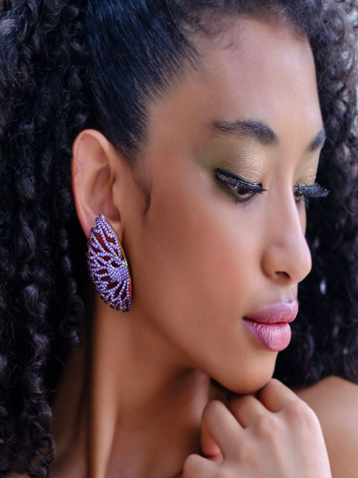 Peacock Earring