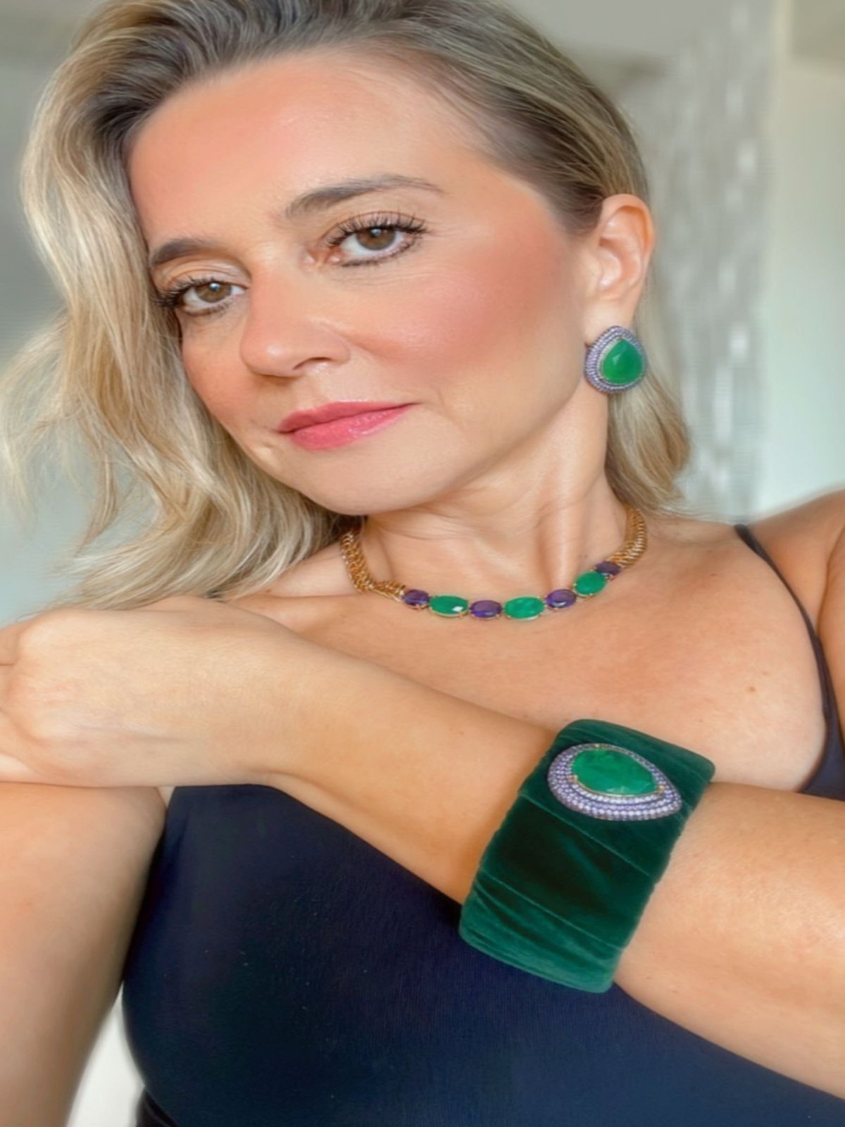Bracelete Veludo