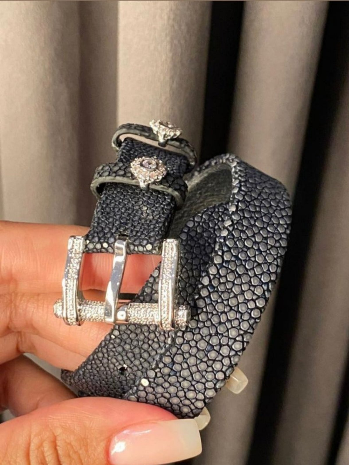 Galuchat Bracelet and/or Chocker