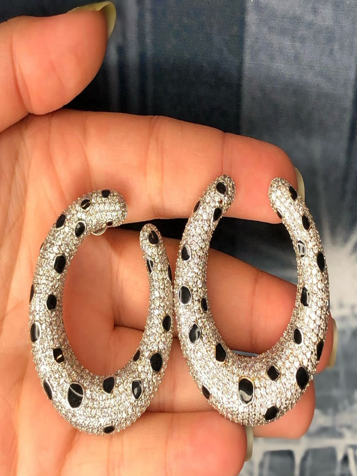 Leopard Earring