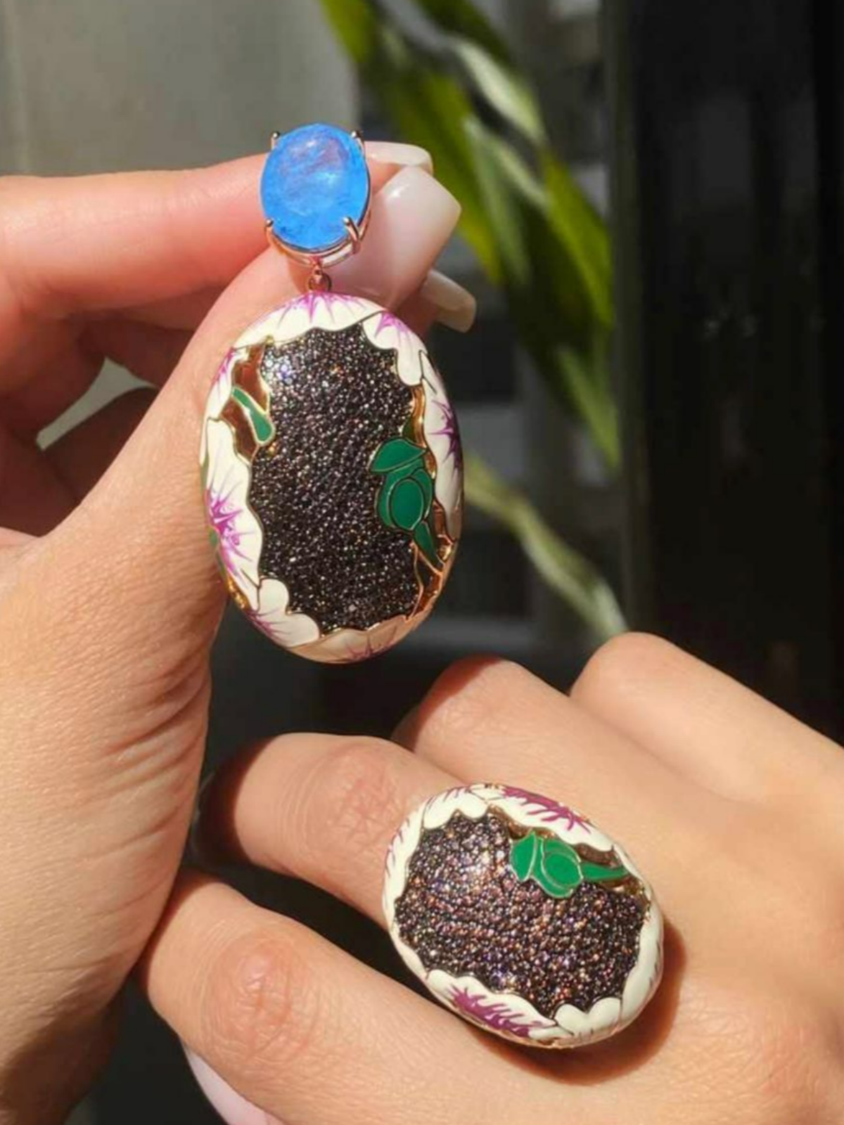 Secret Garden Earring