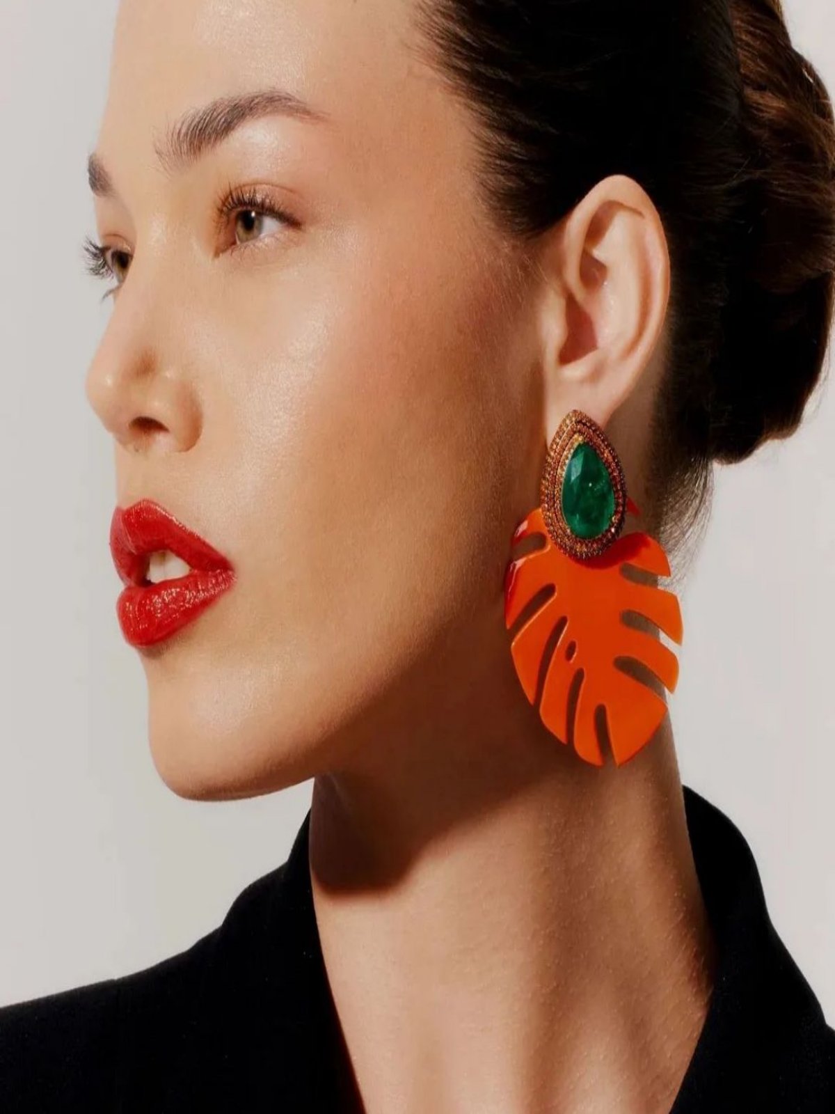 Adão Fusion Horn Earring