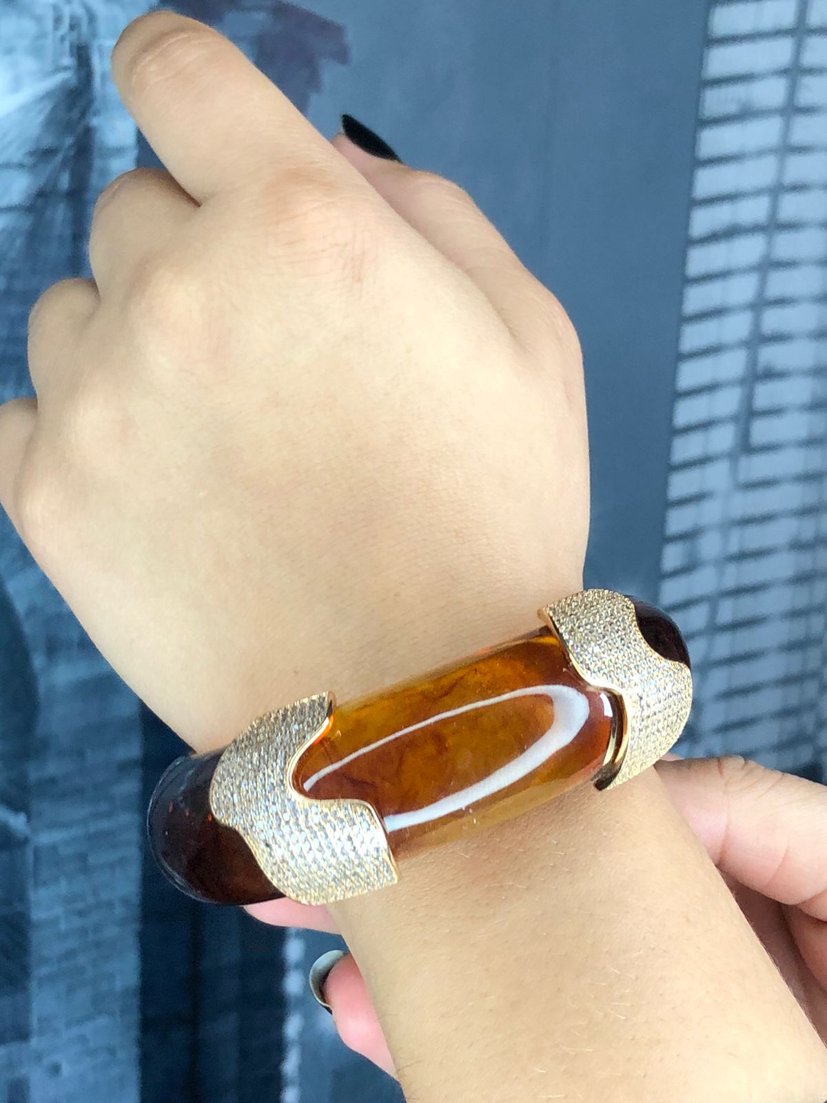 Bracelete Pavão