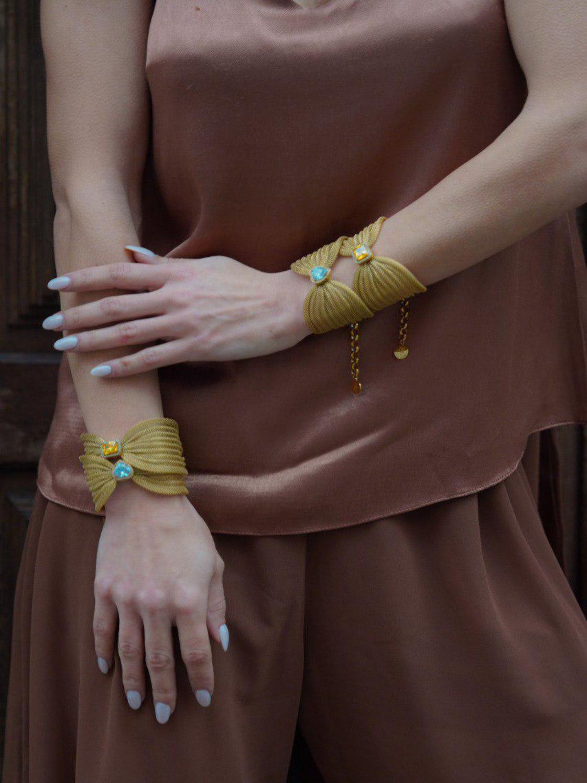 Bracelete Malha Laço