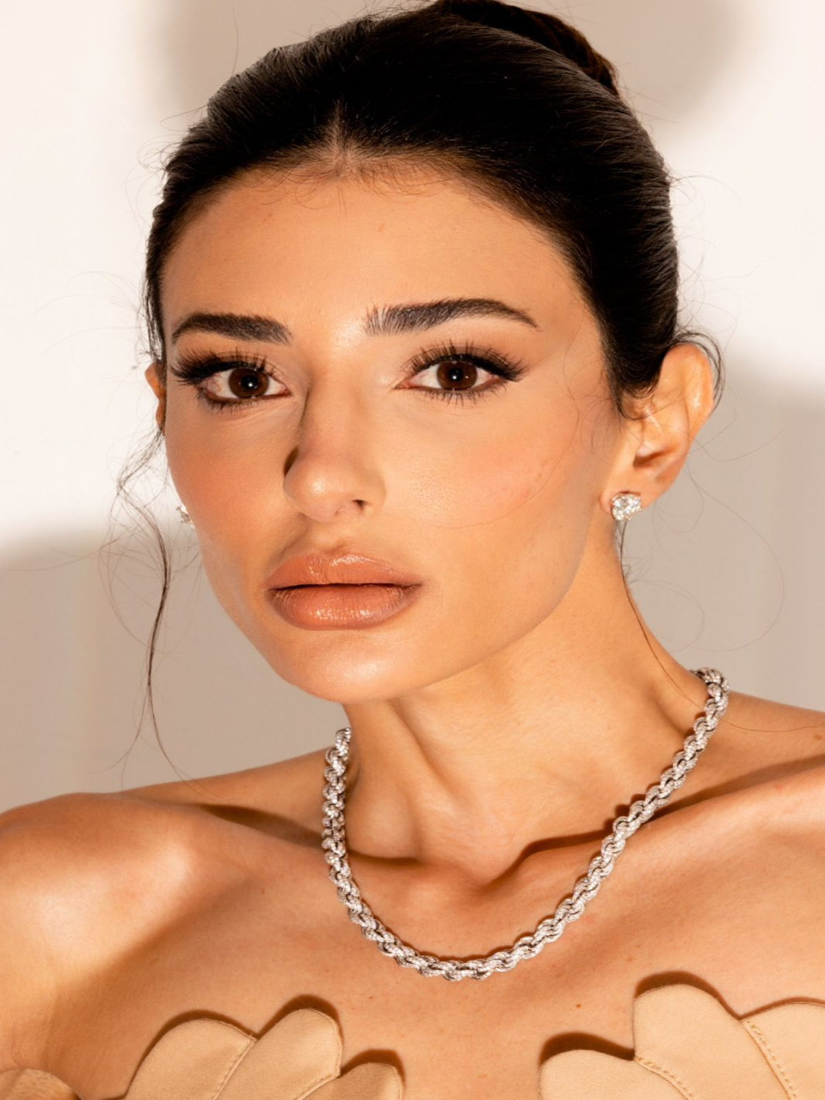 Brinco Solitário Glam Soul Moissanite 11 mm Corte Português