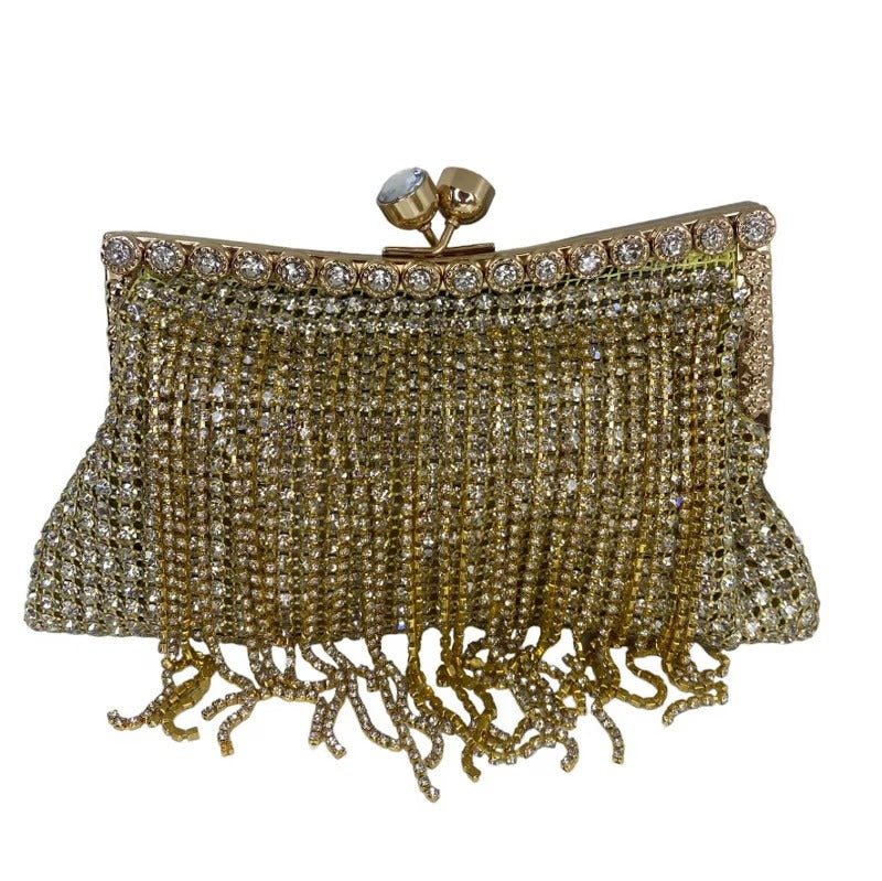 Bolsa Clutch Franja
