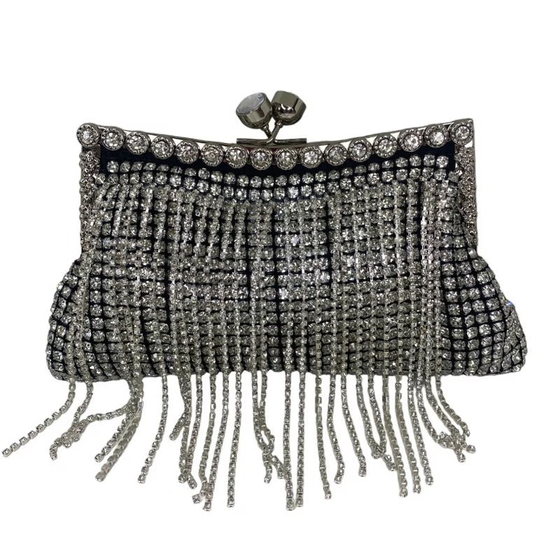 Bolsa Clutch Franja