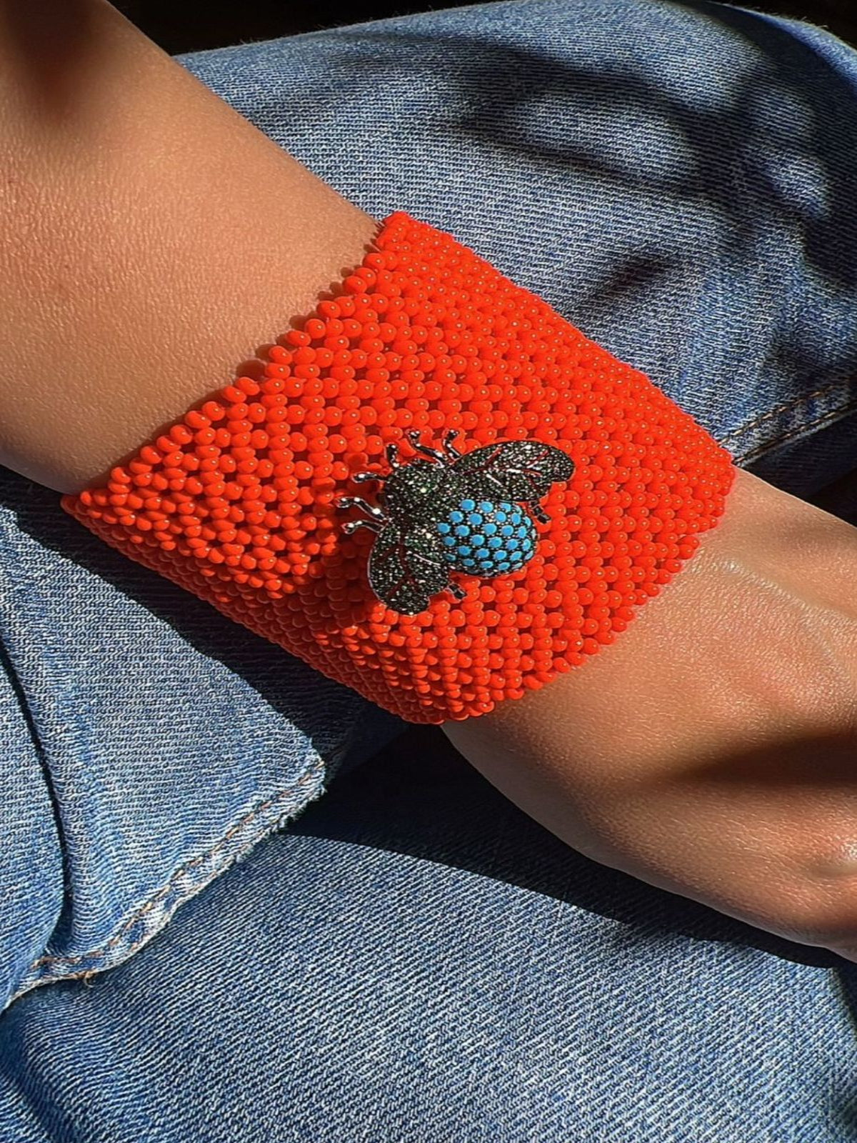 Pulseira Tramas Laranja