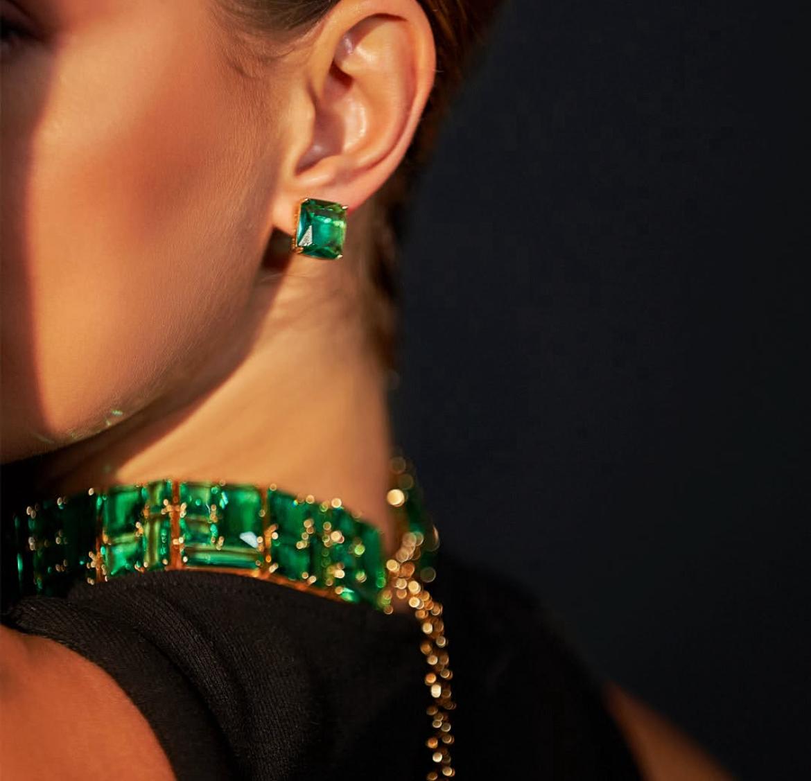 Choker Cristal Esmeralda