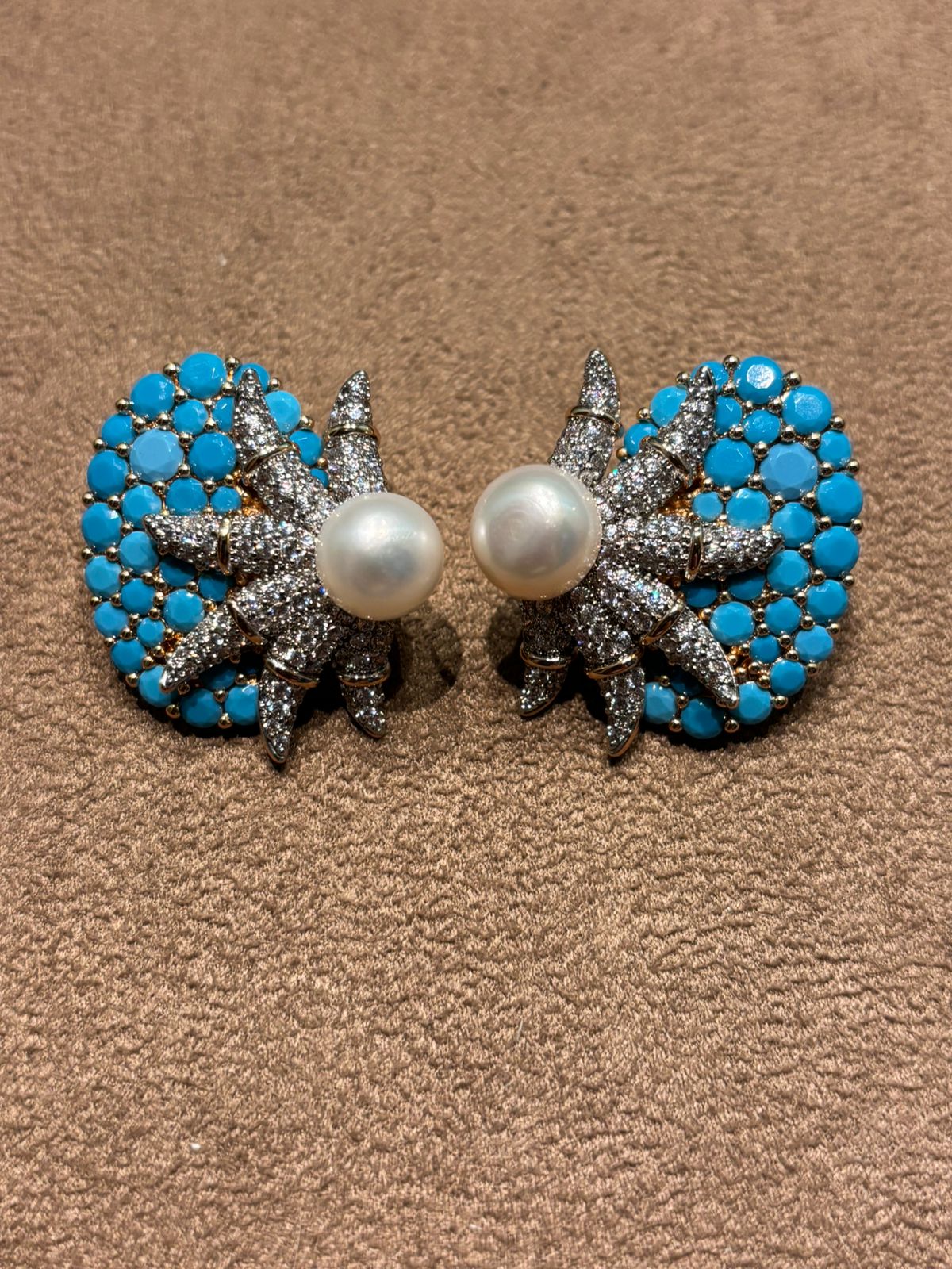 Brinco Concha Pérola Shell